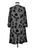 Apt. 9 Gray Casual Dress Size M - photo 2