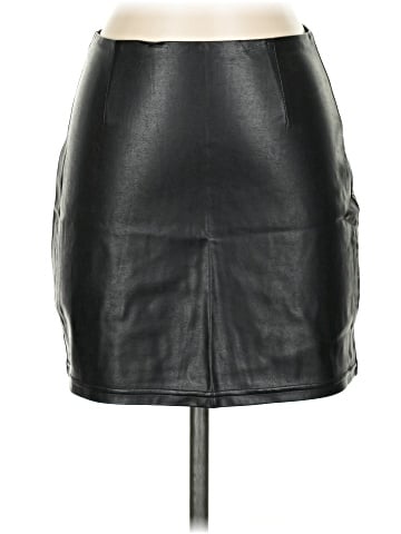 Talula Faux Leather Skirt (view 1)