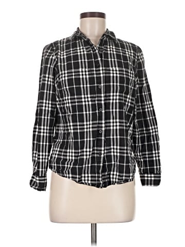 Jaclyn Smith Long Sleeve Button-Down Shirt (view 1)