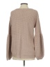 Amuse Society Solid Tan Pullover Sweater Size S - photo 2