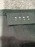 Assorted Brands Metallic Black Silver Faux Leather Skirt Size 12 - photo 3