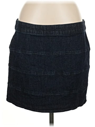 New York & Company Denim Skirt (view 1)
