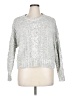 Moon & Madison 100% Acrylic Silver Pullover Sweater Size XL - photo 1