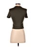 Assorted Brands Brown Tan Short Sleeve Turtleneck Size XS - photo 2