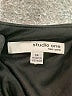 Studio One Solid Black Casual Dress Size 14 - photo 6