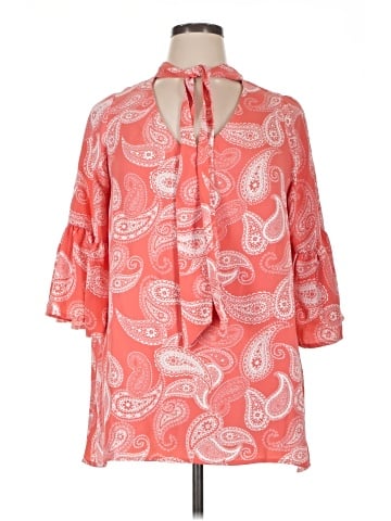 Jessica London 3/4 Sleeve Blouse (view 1)
