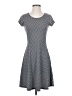 MICHAEL Michael Kors Chevron-herringbone Gray Casual Dress Size XS - photo 1