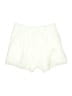 Mable 100% Rayon Hearts Ivory Shorts Size L - photo 2
