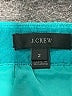 J.Crew 100% Polyester Solid Teal Casual Skirt Size 2 - photo 4