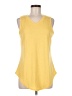 Unbranded Yellow Sleeveless T-Shirt Size M - photo 1