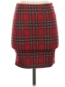 REVAMPED Plaid Red Formal Skirt Size XS - photo 1