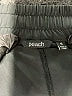 Peach Solid Black Track Pants Size S - photo 4