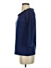 Barbara Erickson Blue 3/4 Sleeve Top Size S - photo 5