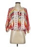 XOXO Orange 3/4 Sleeve Blouse Size S - photo 1
