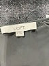 Ann Taylor LOFT 100% Polyester Gray Long Sleeve Blouse Size M - photo 7