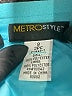 Metrostyle 100% Polyester Solid Teal Formal Skirt Size 8 - photo 4