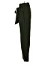 Chrysantheme 100% Polyester Green Casual Pants Size XS - photo 5