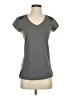 lucy 100% Polyester Gray Active T-Shirt Size XS - photo 1