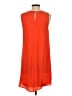 Staccato Solid Orange Casual Dress Size S - photo 2