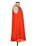 Staccato Solid Orange Casual Dress Size S - photo 4