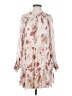 AaKaa 100% Polyester Floral Ivory Casual Dress Size S - photo 1