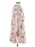 AaKaa 100% Polyester Floral Ivory Casual Dress Size S - photo 4