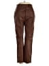 Carlisle Brown Faux Leather Pants Size 0 - photo 2