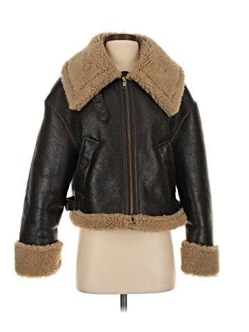 Zara Faux Fur Jacket (view 1)