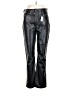 Gap 100% Polyester Black Faux Leather Pants Size 31 waist - photo 1