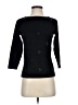 Ruby Rd. Black 3/4 Sleeve Top Size S (petite) - photo 1