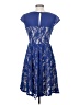 Roz & Ali Blue Cocktail Dress Size 4 - photo 2