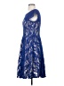 Roz & Ali Blue Cocktail Dress Size 4 - photo 5
