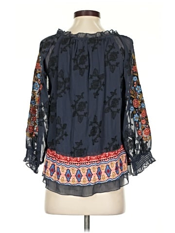 John Mark 3/4 Sleeve Blouse (view 2)
