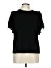 Shein Black Short Sleeve Top Size L - photo 1