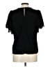 Shein Black Short Sleeve Top Size L - photo 2