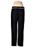 Mercer & Madison Stripes Black Casual Pants Size 4 - photo 2