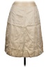 Express Solid Tan Casual Skirt Size 10 - photo 1