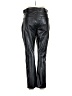 Gap 100% Polyester Black Faux Leather Pants Size 31 waist - photo 2