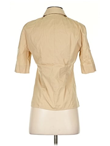 Donna Karan Signature 3/4 Sleeve Button-Down Shirt (view 2)