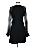 Eliza J Solid Black Cocktail Dress Size 6 - photo 2