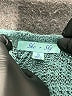 She + Sky Metallic Teal Pullover Sweater Size S - photo 7