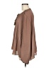 DR2 100% Polyester Brown Long Sleeve Blouse Size M - photo 5