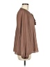 DR2 100% Polyester Brown Long Sleeve Blouse Size M - photo 4