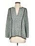 BCBGMAXAZRIA Green 3/4 Sleeve Blouse Size S - photo 1