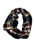 Unbranded Plaid Burgundy Scarf One size - photo 1