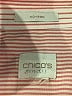 Chico's 100% Cotton Pink Red 3/4 Sleeve Blouse Size S (estimated) - photo 7