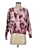 NSF Tie-dye Burgundy Pullover Sweater Size S - photo 1
