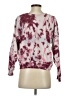 NSF Tie-dye Burgundy Pullover Sweater Size S - photo 2