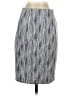 Alfani Chevron-herringbone Gray Casual Skirt Size 2 - photo 1