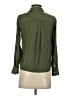 Banana Republic 100% Polyester Green Long Sleeve Blouse Size XXS - photo 2